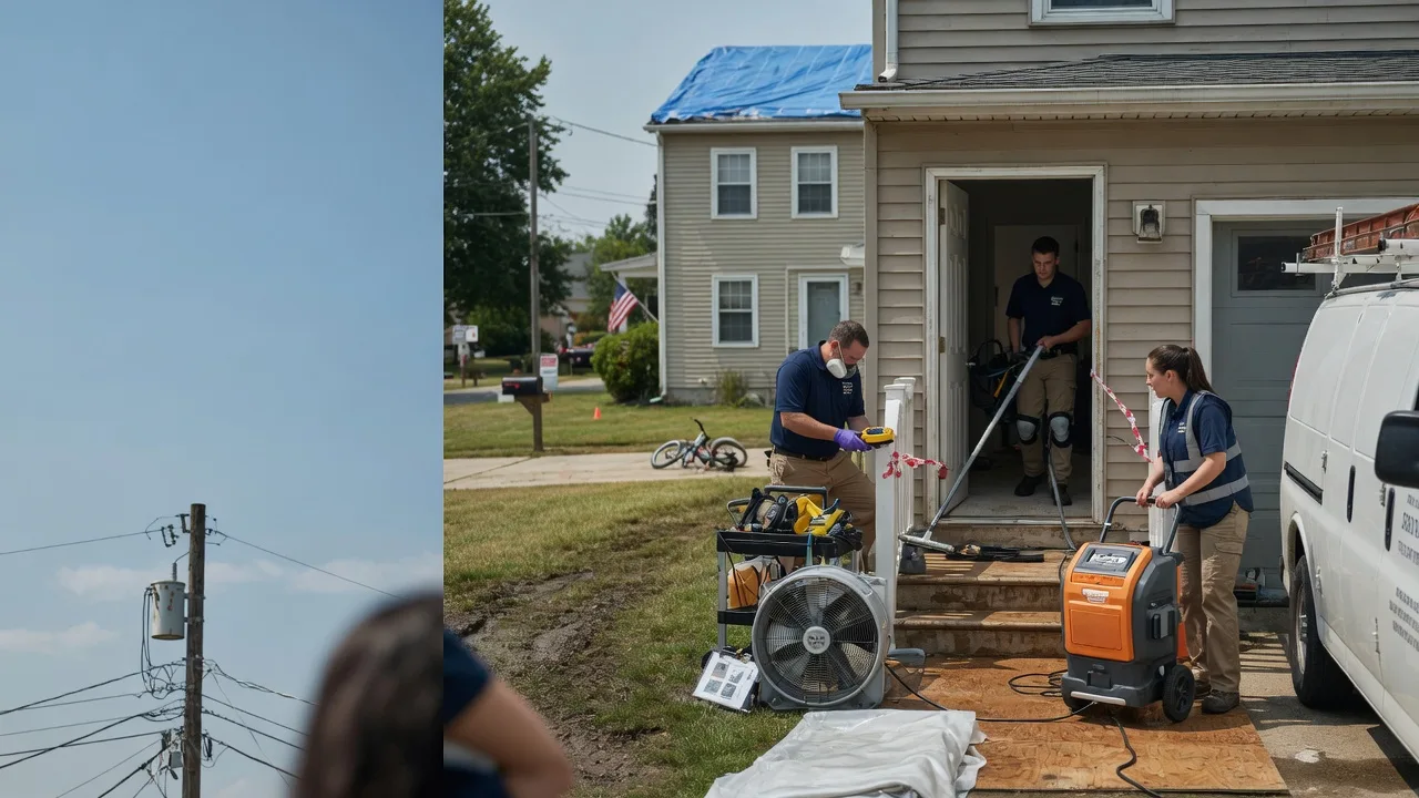 Water Damage Repair in Dixon, WY near me